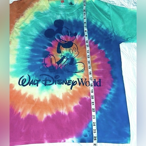 Walt Disney World Mickey Mouse tie-dye tee shirt size M - Picture 7 of 7